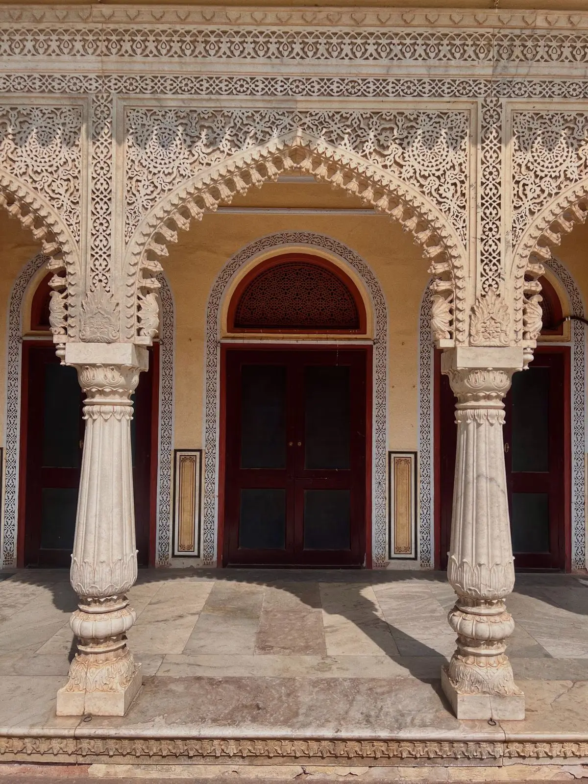 Placeholder image: Carved arches in Jaipur